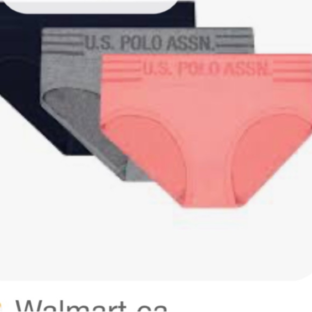 🔥10 for $100🔥 NWT U.S. Polo Assn. Women Underwear Trio pack